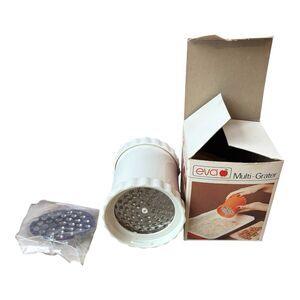 Eva Multi-Grater Stainless Steel Blade Food Grater Cheese  Grinder  VINTAGE